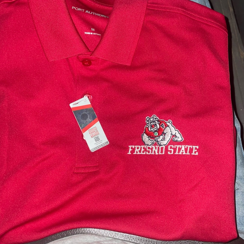 Fresno State College Polo Shirt